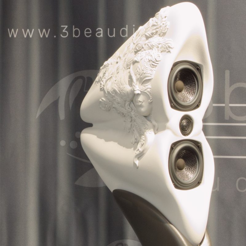 high-end home hi-fi loudspeaker NYMOS - an Aural Sculpture by 3be audio