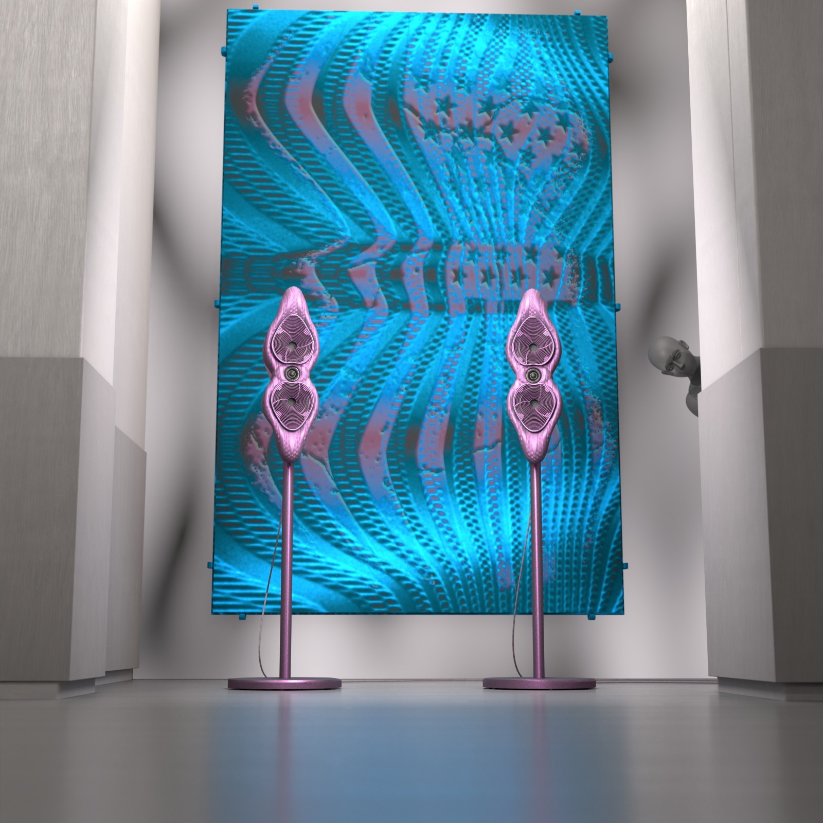 High-End-Lautsprecher, Stereo-Set NASHVILLE 16 - Aural Sculptures von 3beaudio